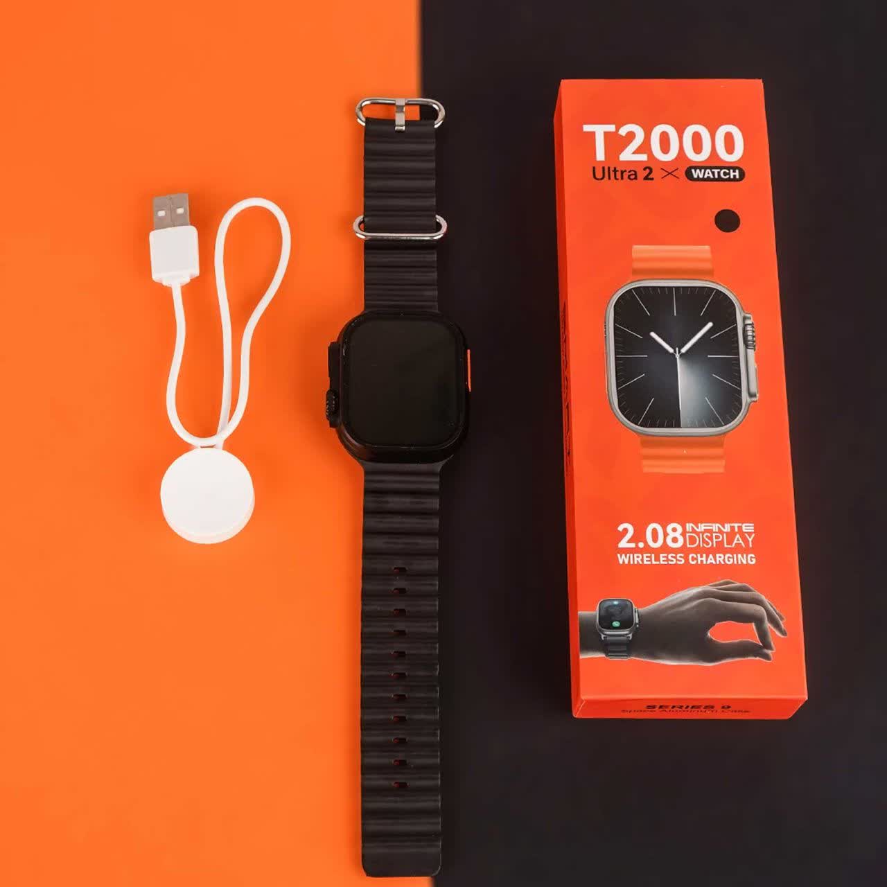 ساعت هوشمند مدل T2000  ULTRA  2